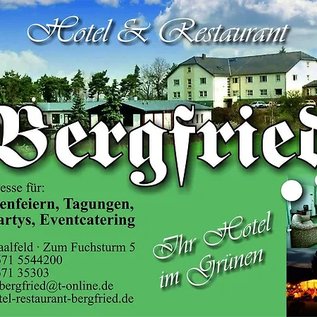 & Restaurant Bergfried Saalfeld Saale
