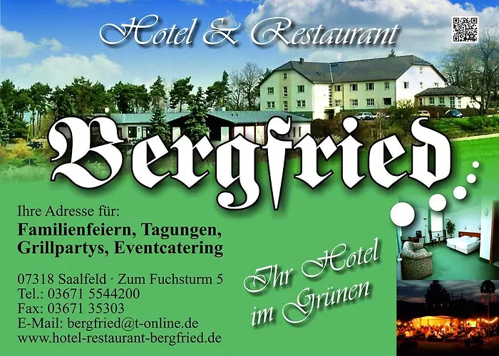 Hotel&restaurant Bergfried Saalfeld Saale